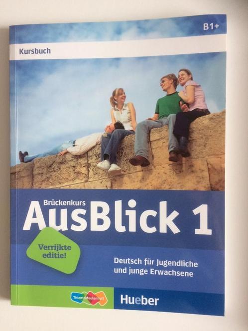 AusBlick - B1 (ERK) - Duits voor jongeren en jong volwassene, Boeken, Schoolboeken, Nieuw, Duits, Overige niveaus, Ophalen of Verzenden