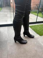 Ecco lederen laarzen, Ophalen of Verzenden, Zo goed als nieuw, Zwart, Hoge laarzen