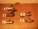 Afsluiters 3/4, 1 en 1 1/4 inch, Overige materialen, Verzenden, Wandtegels, Nieuw