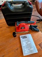 Black & Decker schuurmachine type: KA197E+koffer, Doe-het-zelf en Verbouw, Ophalen of Verzenden, Zo goed als nieuw, Minder dan 600 watt