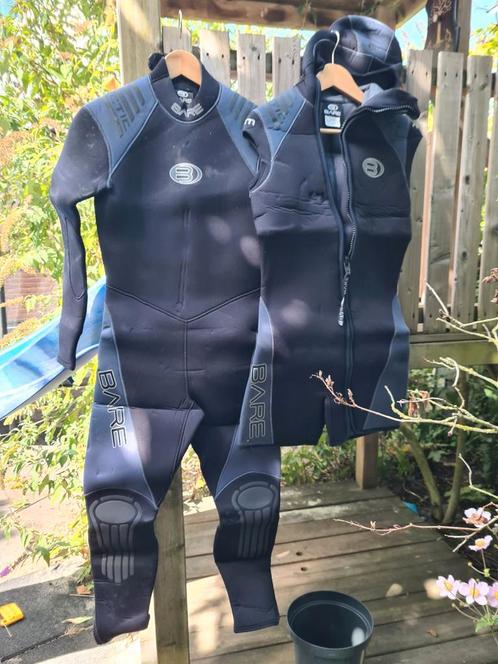 Bare 7mm Duikpak MT/ML + Vest - Gebruikt, Sport en Fitness, Overige Sport en Fitness, Gebruikt, Ophalen of Verzenden