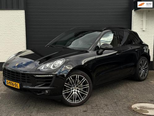 Porsche Macan 3.0 S|Chrono|Pano|Luchtvering|Turbo velgen|Bos, Auto's, Porsche, Bedrijf, Te koop, Macan, 4x4, ABS, Adaptive Cruise Control