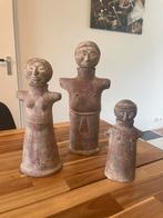 Beeldenset gezin kunst 23-40 cm hoog aardewerk, Antiek en Kunst, Kunst | Beelden en Houtsnijwerken, Ophalen