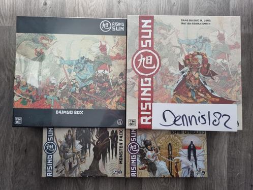 Rising Sun Daimyo Pledge Kickstarter Exclusive, Hobby en Vrije tijd, Gezelschapsspellen | Bordspellen, Nieuw, Ophalen of Verzenden