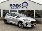 Ford Fiesta 1.0 EcoBoost 100PK Titanium KEYLESS | LED | AIRC, Voorwielaandrijving, Gebruikt, Euro 6, Origineel Nederlands