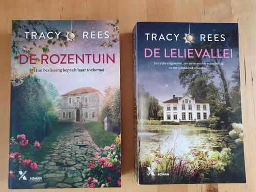 100/  DE  ROZENTUIN  en  DE  LELIEVALLEI   van  Tracy Rees, Boeken, Romans, Zo goed als nieuw, Nederland, Ophalen of Verzenden