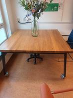 Eettafel/ kantoortafel 2 stuks, Ophalen, Gebruikt, 50 tot 100 cm, Vijf personen of meer