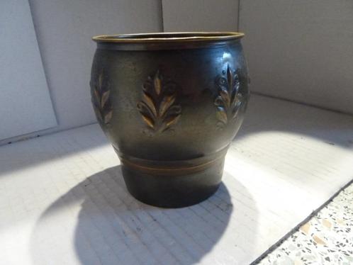Messing sier potje inwendig ca 7,5 cm, Antiek en Kunst, Antiek | Koper en Brons, Koper, Ophalen of Verzenden