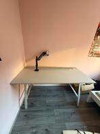 Ikea Gamebureau Grijs - In Hoogte Verstelbaar, Ophalen, In hoogte verstelbaar, Gebruikt, Bureau