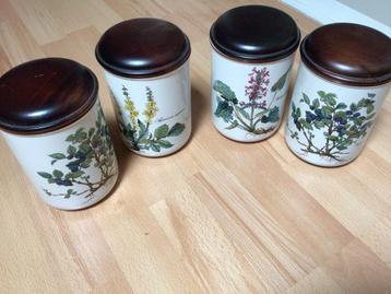 Villeroy &Boch voorraadpotten Botanica serie beschikbaar voor biedingen