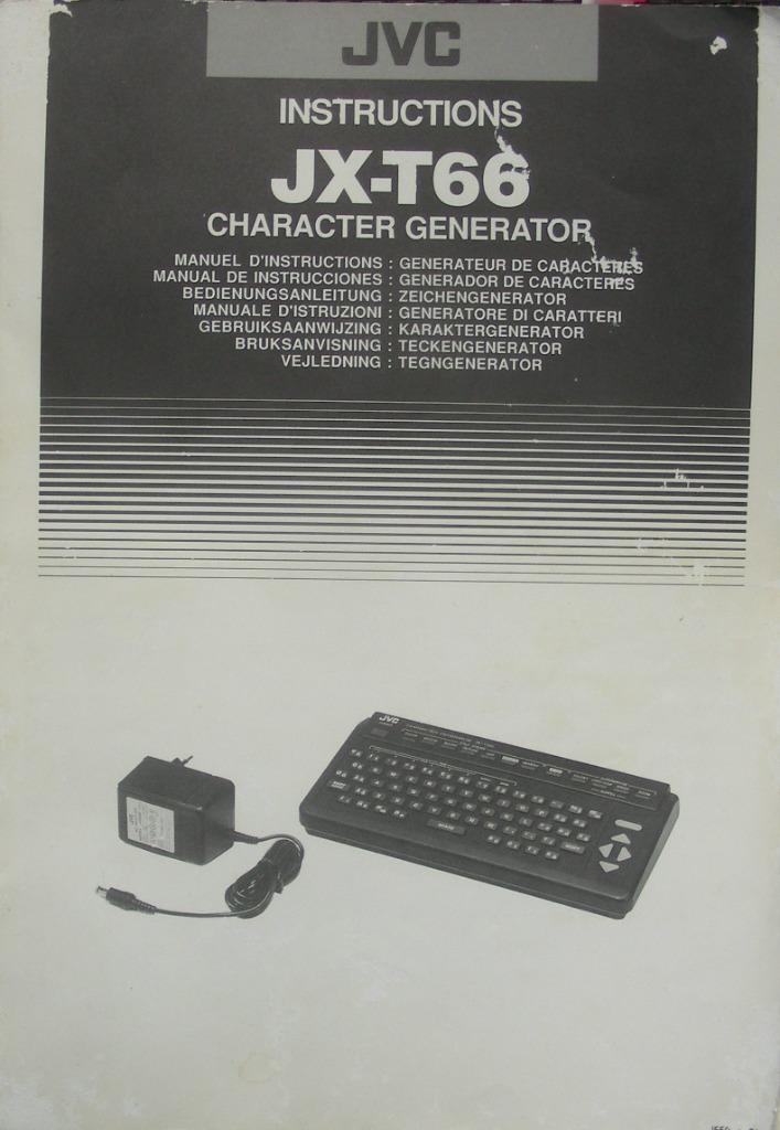JVC titelgenerator, Hobby en Vrije tijd, Elektronica-componenten, Zo goed als nieuw, Ophalen of Verzenden