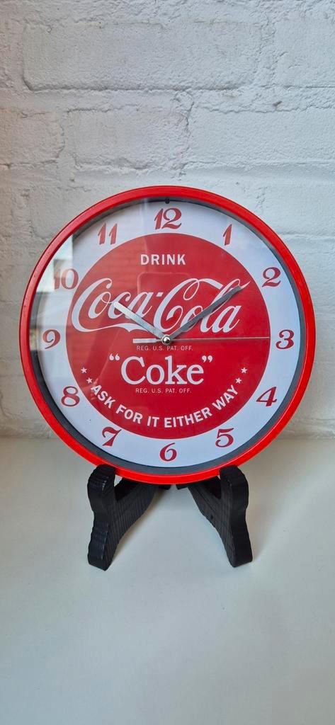 Leuke Coca-Cola wandklok, Verzamelen, Merken en Reclamevoorwerpen, Gebruikt, Gebruiksvoorwerp, Ophalen of Verzenden