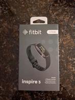 Fitbit Inspire 3. Nieuw in doos! Zwart. Connect iOS/Android., Ophalen, Zwart, Nieuw, Waterdicht
