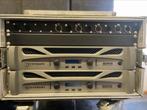 2 stuks Crown XTI 4002 versterkers in flightcase, Ophalen, Zo goed als nieuw, P.A.