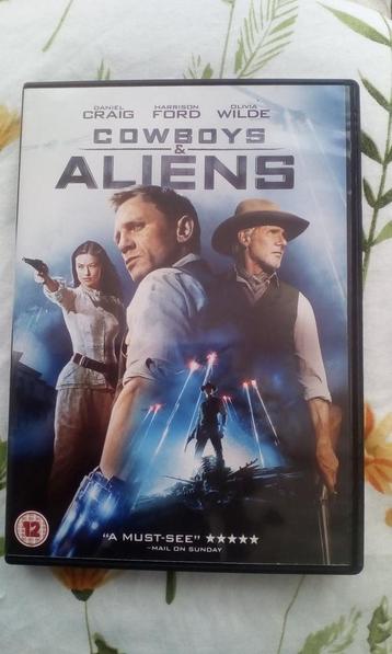 Dvd Cowboys & Aliens Daniel Craig Harrison Ford Olivia Wilde beschikbaar voor biedingen