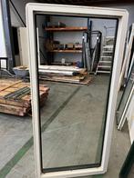 2 Kunststof kozijnen 171x80cm inclusief glas, Ophalen, Gebruikt, 80 tot 120 cm, 160 cm of meer