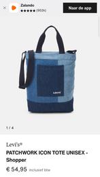Levi’s tas met rits van spijkerstof collectes item 54.-, Nieuw, Blauw, 40 tot 60 cm, Ophalen