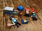 Playmobil - Politie wegversperring met boef 6924, Ophalen, Gebruikt, Complete set