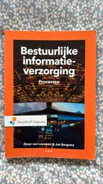 Bestuurlijke informatieverzorging, Boeken, Ophalen of Verzenden, Gelezen, O.C. van Leeuwen; J.B.T. Bergsma