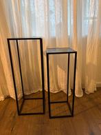 2 Moderne Pilaren/Bijzettafels, Huis en Inrichting, Woonaccessoires | Zuilen en Pilaren, Ophalen of Verzenden, Zo goed als nieuw