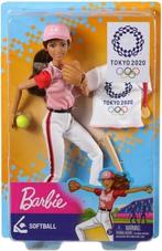 Barbie Olympische Spelen Softball - Barbiepop, Ophalen of Verzenden, Nieuw, Barbie