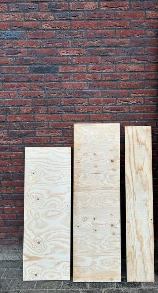 Multiplex Platen. Diverse afmetingen. Zie foto’s., Doe-het-zelf en Verbouw, Hout en Planken, Zo goed als nieuw, Plank, Overige houtsoorten