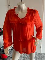 Moliin blouse met roesjes maat m, Kleding | Dames, Maat 38/40 (M), Moliin, Ophalen of Verzenden, Zo goed als nieuw