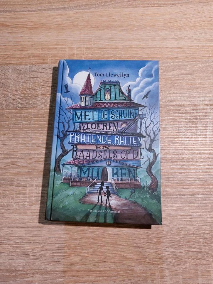 Het huis met de schuine vloeren, pratende ratten en raadsels, Boeken, Kinderboeken | Jeugd | 10 tot 12 jaar, Zo goed als nieuw
