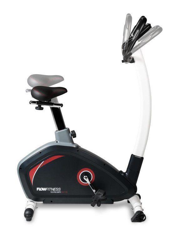 FLOW-FITNESS TURNER DHT-175 + uitbreiding, in perfecte staat, Sport en Fitness, Fitnessapparatuur, Zo goed als nieuw, Hometrainer