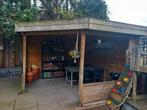 Tuinhuisje/ overkapping. Bijna GRATIS, kratje bier :-), Tuin en Terras, Tuinhuizen, Ophalen, 250 tot 500 cm, Overige typen, Hout
