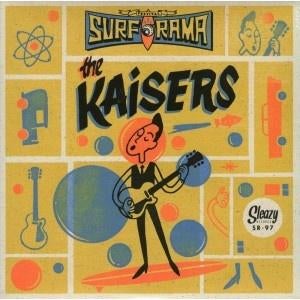 the kaisers/surf o rama-garage/punk/beat/surf-blauw vinyl, Verzenden, 7 inch, Single, Zo goed als nieuw