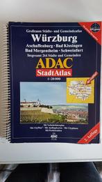 ADAC stadsplattegrond Würzburg, gebruikt, Ophalen of Verzenden, 1800 tot 2000, Landkaart