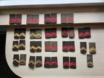Oude epauletten / schouderemblemen, Verzamelen, Militaria | Algemeen, Ophalen, Landmacht, Nederland, Embleem of Badge