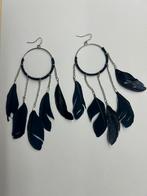 Ann Demeulemeester veer oorbellen, Ophalen of Verzenden, Zo goed als nieuw, Zilver, Overige materialen