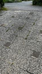 Grind tegels 20m2 gratis afhalen, Tuin en Terras, Ophalen of Verzenden, Zo goed als nieuw, Grijs, Overige materialen