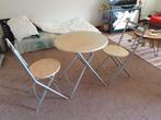 Tafel met 2 stoelen, Ophalen of Verzenden, Zo goed als nieuw