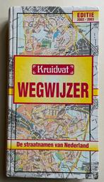 Wegwijzer met plattegronden van steden en dorpen 2002-2003, Gelezen, Overige atlassen, 2000 tot heden, Ophalen of Verzenden
