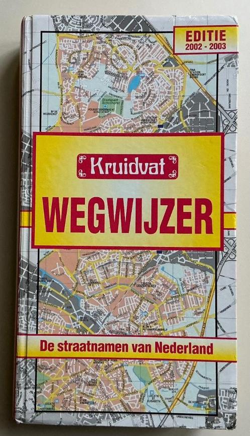 Wegwijzer met plattegronden van steden en dorpen 2002-2003, Boeken, Atlassen en Landkaarten, Gelezen, Overige atlassen, Nederland
