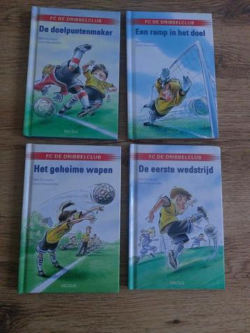 MATT CHRISTOPHER - FC DE DRIBBELCLUB - 4 BOEKEN (HARDCOVER) beschikbaar voor biedingen