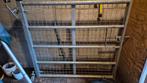 Poort metaal br122 xh115 cm, Tuin en Terras, Tuinpoorten, Ophalen, 100 tot 150 cm, 100 tot 150 cm, Looppoort