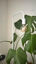Witte vloerlamp, Huis en Inrichting, Ophalen of Verzenden, Zo goed als nieuw, 150 tot 200 cm