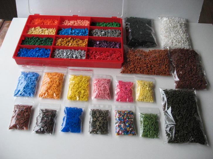 Ministeck met platen, voorbeelden en extra's  A, Hobby en Vrije tijd, Ministeck, Gebruikt, Losse ministeck of Strip, Ophalen of Verzenden