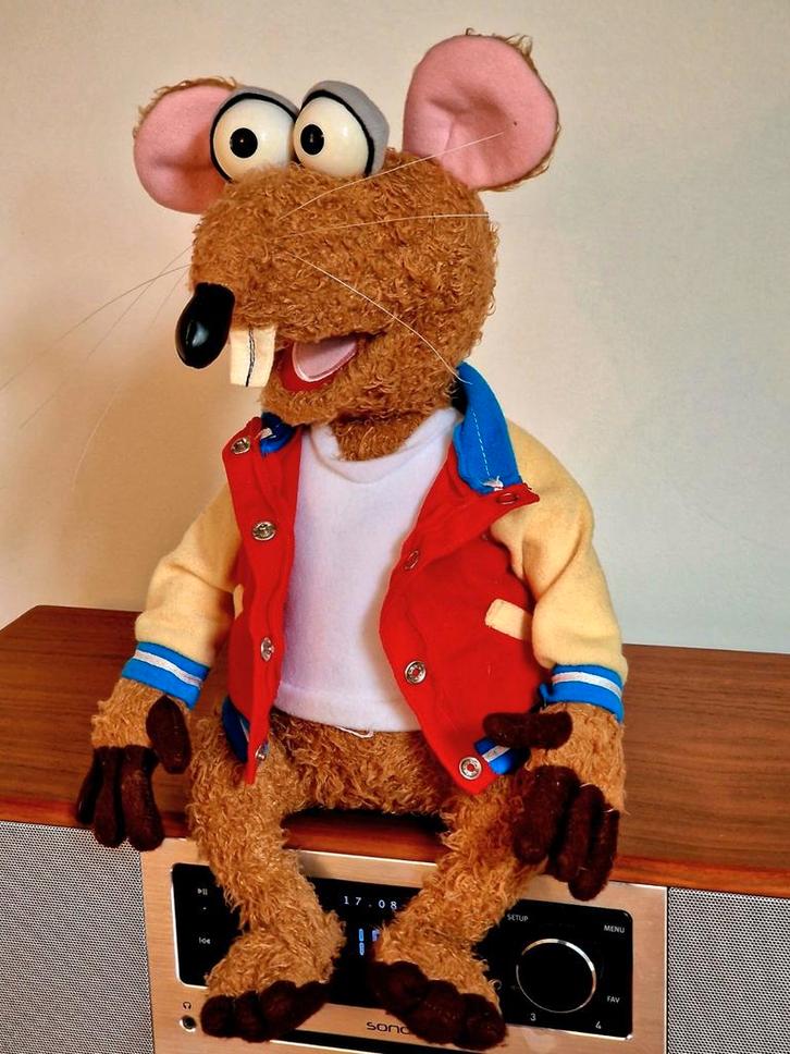 Originele Rizzo the Rat collectors Pop Muppet Show Muppets, Verzamelen, Poppen, Zo goed als nieuw, Pop, Levensecht of Reborn, Ophalen of Verzenden