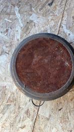 Antieke gietijzeren stoofplaat / kachelplaat  jaar 1900/1930, Antiek en Kunst, Ophalen