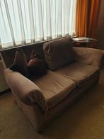 Gratis - Oude 2 zitter - bankstel, Huis en Inrichting, Banken | Sofa's en Chaises Longues, Ophalen, Gebruikt, 75 tot 100 cm, Tweepersoons
