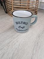 Leuke Bistro Café Cappuccino Mok, Keramiek, Ophalen of Verzenden, Zo goed als nieuw, Overige stijlen