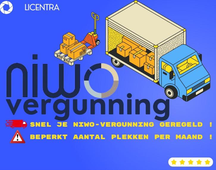 NIWO VERGUNNING | Transportbedrijf Starten?, Vacatures, Vacatures | Logistiek, Inkoop en Transport, Overige niveaus, Starter, Overige vormen