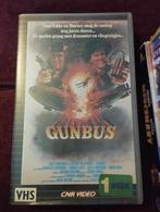 Gunbus op vhs, Cd's en Dvd's, VHS | Film, Actie en Avontuur, Alle leeftijden, Gebruikt, Ophalen