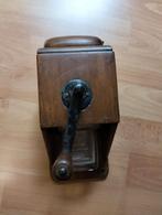 Vintage Koffiemolen - Hout & Metaal, Antiek en Kunst, Antiek | Gereedschap en Instrumenten, Ophalen of Verzenden