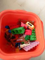 Plastic doos vol Lego, Ophalen of Verzenden, Gebruikt